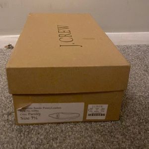 Parsley colored, Princeton Suede PennyLoafers.